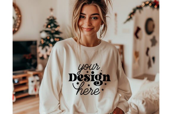 Christmas Comfort Colors 1717 Mockup 9: Graphics & Product Mockups