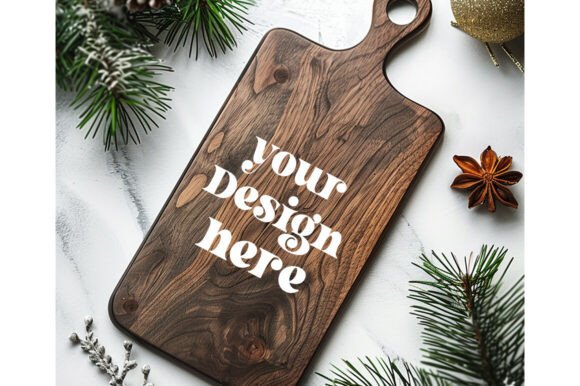 Christmas Cutting Board Mockup 46: Essential Graphics