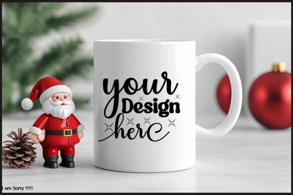 Christmas Mug Mockup 15: Graphics for Product Mockups