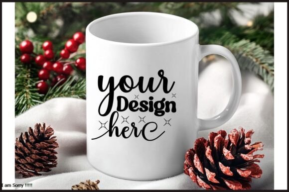 Christmas Mug Mockup 173: Premium Graphics for Product Mockups