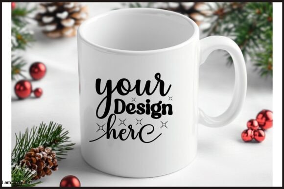 Christmas Mug Mockup 226: Essential Graphics & Product Mockups