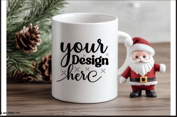 Christmas Mug Mockup 259: Premium Graphics & Product Mockups