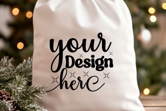 Christmas Santa Sack Mockup Jpg 6: Graphics for Product Mockups