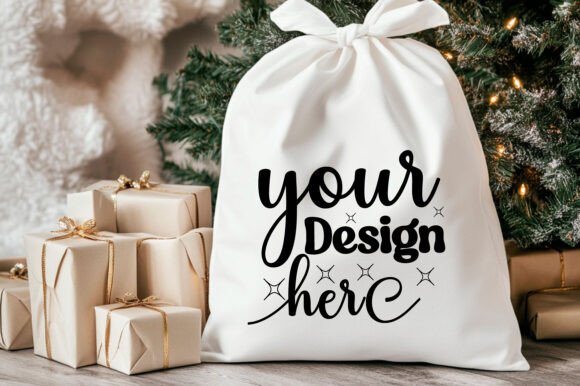 Christmas Santa Sack Mockup Jpg 74: Premium Graphics & Product Mockups