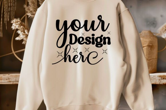 Gildan 18000 Christmas Mockup: Graphics & Product Mockups