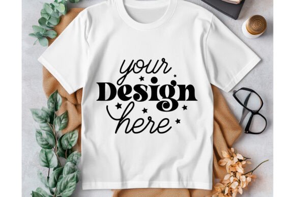 Gildan 64000 White Mockup 1: Essential Graphics for Product Mockups