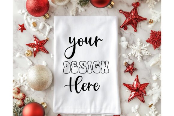 Reviewing Christmas Towel Mockup 34 for Holiday Projects