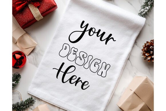 Reviewing Christmas Towel Mockup 63 for Holiday Projects
