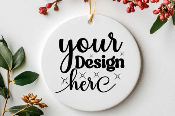 Valentine Round Mockup 66: Graphics for Product Mockups